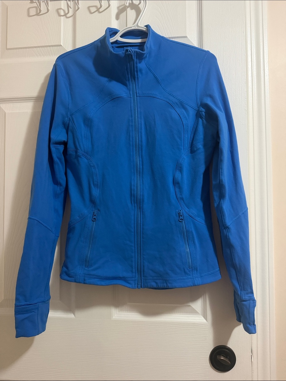 lululemon athletica Electric Blue Full-Zip Utility Jacket